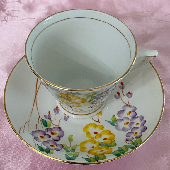 EUC VTG T. F. & S LTD PHOENIX CHINA TEACUP AND SAUCER - Picture 4 of 13